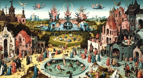 EL JARDÍN DE LAS DELICIAS HIERONYMUS BOSCH OBRA MAESTRA RENACENTISTA