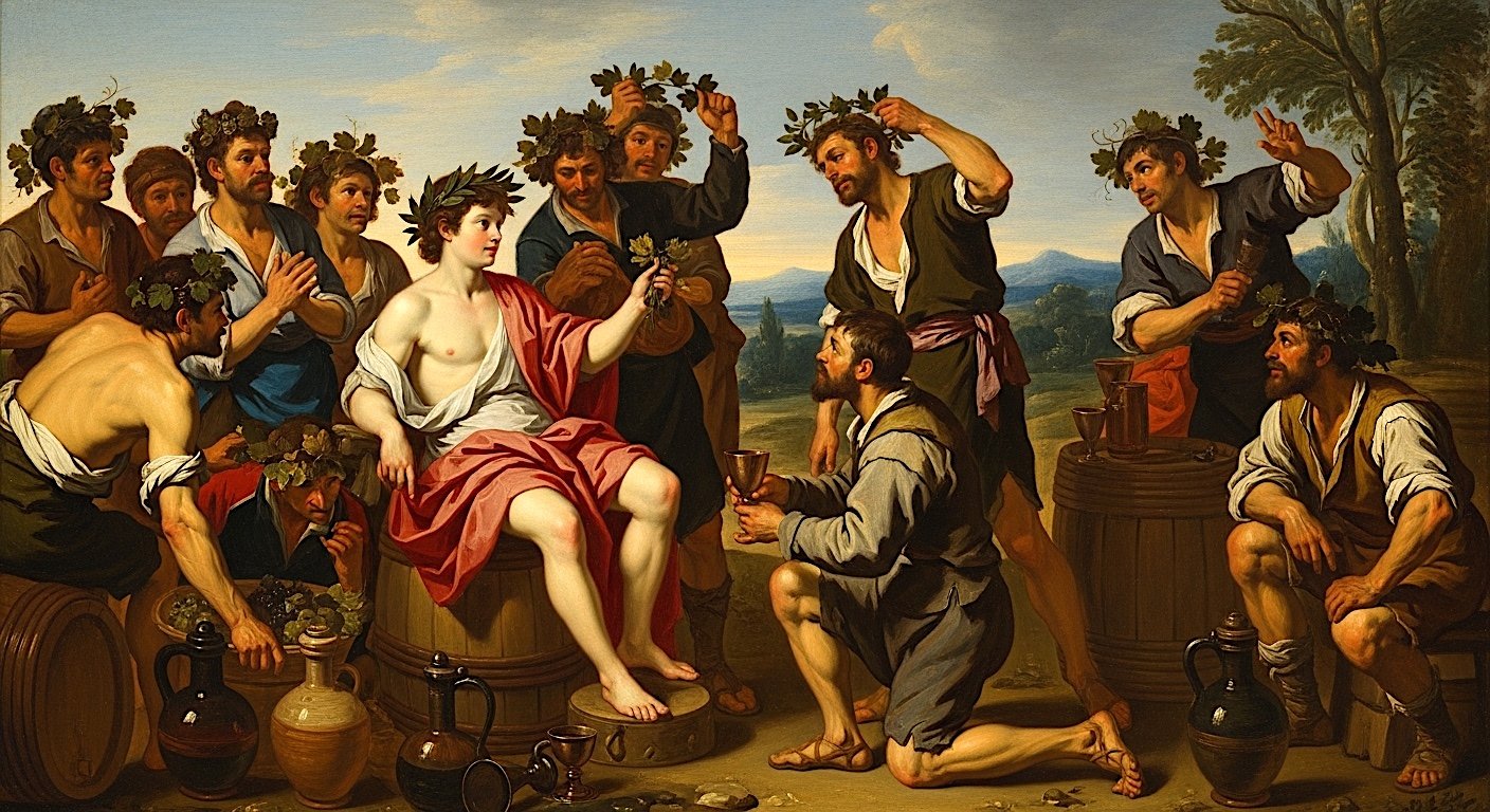 EL TRIUNFO DE BACO DIEGO RODRÍGUEZ DE SILVA VELÁZQUEZ