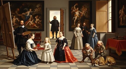 LAS MENINAS OBRA MAESTRA DE DIEGO VELÁZQUEZ